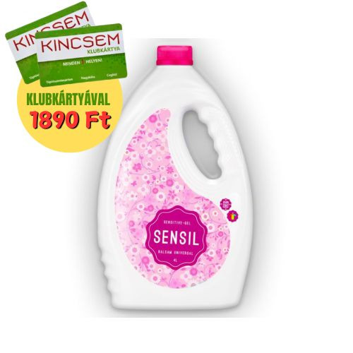 Sensil Mosógél 4 liter - Sensitive Balsam