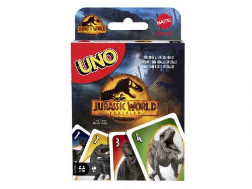 Jurassic World 3 UNO kártya Jurassic World 3 UNO kártya